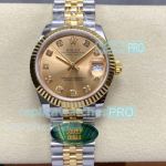 Swiss Clone ARF Medium Rolex Datejust 31mm Yellow Gold Two-Tone Jubilee Watch 